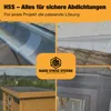 Butyl Abdichtungsband DIY 10cm x 5m Schwarz – Produktbild-Vorschau 2