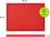 Muvell Schneidebrett Kunststoff HDPE500 | Rot 60x40x2 cm | Produktbild-Vorschau 4