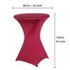 80x110cm koktejlové ubrusy Stretch Elastan koktejlový stůl Náhled obrázku produktu 2