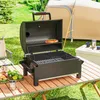 Kohlegrill mit Deckel, Warmhalterost, Aschefach, Produktbild-Vorschau 4