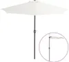 vidaXL Ombrellone da balcone con palo in alluminio color Anteprima dell’immagine prodotto 9