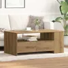 vidaXL Couchtisch Artisan-Eiche 102 x 55 x 43,5 cm Produktbild-Vorschau 2