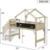 Flieks Etagenbett 90x200cm mit Kreidetafel, Kinderbett Produktbild-Vorschau 7