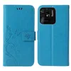 Handyhülle für Xiaomi Redmi 10C Floral Blumen Schmetterling Produktbild-Vorschau 6