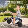 AIYAPLAY Rutschauto Kinder Polizei Rutschfahrzeug mit Musik Produktbild-Vorschau 5