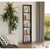 Libreria stretta RAUNO - 40 cm, antracite Anteprima dell’immagine prodotto 1