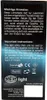The image shows the packaging of a light string chain, with important instructions and safety information printed on it. Produktbild-Vorschau