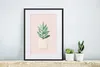 MuchoWow® MuchoWow® Gerahmtes Poster Blumentopf - Produktbild-Vorschau 6