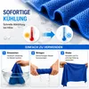 4 Stück Kühlhandtuch Cooling Towel, 100 x 30 cm, sofort Produktbild-Vorschau 2