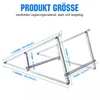 4X PV Halterung 118cm Verstärkter Solarmodul Geländer Produktbild-Vorschau 3