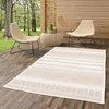 In & Outdoor Teppich Flachgewebe Ottawa Beige Stripes, Produktbild-Vorschau 2
