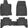 2007-2014 Toyota FJ-Cruiser dywaniki podłogowe TPE czarne 4 Podgląd zdjęcia produktu 1