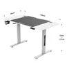 Höhenverstellbarer Tisch 'Stryn' mit Rollen 120 x 60 cm Produktbild-Vorschau 3