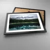 Gerahmtes Poster - Schwarzer Rahmen - Landschaft Berge Produktbild-Vorschau 3