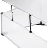 Close-up view of a greenhouse or cold frame structure, showing the aluminum frame and translucent polycarbonate panels. Produktbild-Vorschau