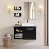 Puluomis Ensemble de meubles de salle de bains avec lavabo Voir les images du produit 2