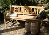 TP Digital Gartenbank Teakholz 3-Sitzer robust & Produktbild-Vorschau 3