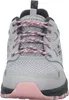 Front view of a gray and pink Skechers shoe. Anteprima dell’immagine prodotto