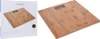 Waga łazienkowa Bathroom Solutions, bambusowa, 30x30 cm, Podgląd zdjęcia produktu 5