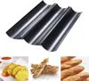 Forma na bagety Baguette Tray Moulle Baguette Oven Černá Náhled obrázku produktu 3