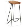 vidaXL Tabouret de bar 2 pcs. Bois massif acacia Voir les images du produit 8