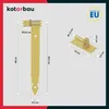 KOTARBAU® Ladenband 400 mm 2 St. mit Kloben Torband Türband Produktbild-Vorschau 3