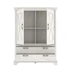 Highboard KASHMIR Pinie Weiß, 4 Fächer, 162.3 cm hoch, 123 Produktbild-Vorschau 4