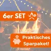 6er Set Grillspieß Lagerfeuer 100cm lang Stockbrot Produktbild-Vorschau 4