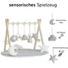 LuMali Baby Gym mit 8 Spielzeugen & Matte , Spielbogen Produktbild-Vorschau 3