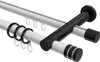 Interdeco Rundrohr-Innenlaufstange / Gardinenstange Produktbild-Vorschau 1