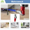A collage of images showing a vacuum cleaner attachment being used in different home settings. Voir les images du produit