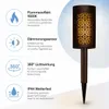 Solární zahradní lampa LED Driving Torch 39cm IP44 Dusk Náhled obrázku produktu 3