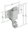 Vormann Oberlichtschnäpper verzinkt 46 x 21/29 x 50/60 mm Produktbild-Vorschau 2