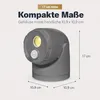 LED-buitenlamp, batterijgevoed, spot, schijnwerper, Productafbeelding-voorbeeld 2