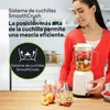 Braun Household PowerBlend 1 JB1050WH Standmixer 1,5 l Glas Produktbild-Vorschau 8