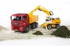 Bruder 02751 - MAN TGA sklápač a rýpadlo Liebherr Náhľad obrázku produktu 11