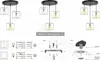 Lampadario Sospensione Lampadario Paralume Moderno Anteprima dell’immagine prodotto 7