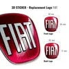 Adesivo Fiat 3D di ricambio logo anteriore + posteriore per Anteprima dell’immagine prodotto 3