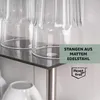 bremermann Glas-Regal, Küchenregal, mit Glasplatten und Produktbild-Vorschau 6