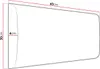 MIRJAN24 Wandpaneel Pag 60x30, Polsterwand für Produktbild-Vorschau 8