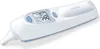 A white Sanitas digital ear thermometer on a white background. Produktbild-Vorschau