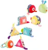 Fehn Activity Puzzle Chenille Color Friends Animal de jeu Voir les images du produit 10