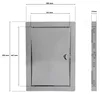 ADGO - Revisionsklappe 15x25 Revisionstür, Metall - Produktbild-Vorschau 8