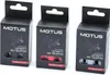 Three black product boxes for a phone holder, each showing a graphic of the holder and some text. Voir les images du produit