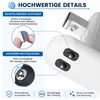 8st selbstklebende Mini-Kugelrollen, 360° drehbare Produktbild-Vorschau 5