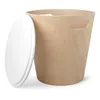 UMBRA WOODROW STORAGE Hocker Eimer mit Deckel Holz Produktbild-Vorschau 6