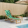 vidaXL Transat pliable, 3 positions, en bois d'eucalyptus Voir les images du produit 2