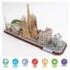 Cubic Fun CUBICFUN 3D puzzle City line Barcelona Náhľad obrázku produktu 8