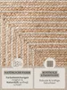 Hanse Home Jute Teppich Juno Line, Handgewebt, Naturfaser, Produktbild-Vorschau 3