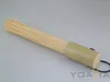 A bamboo wok brush is shown against a plain gray background. Produktbild-Vorschau